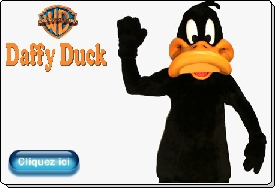 Daffy Duck animation mascotte officielle