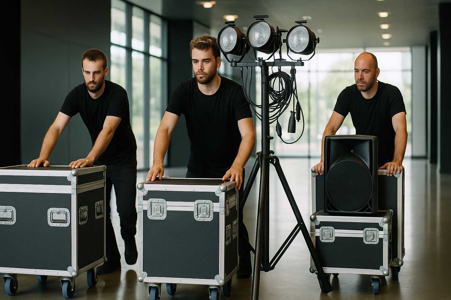 Techniciens evasion communication