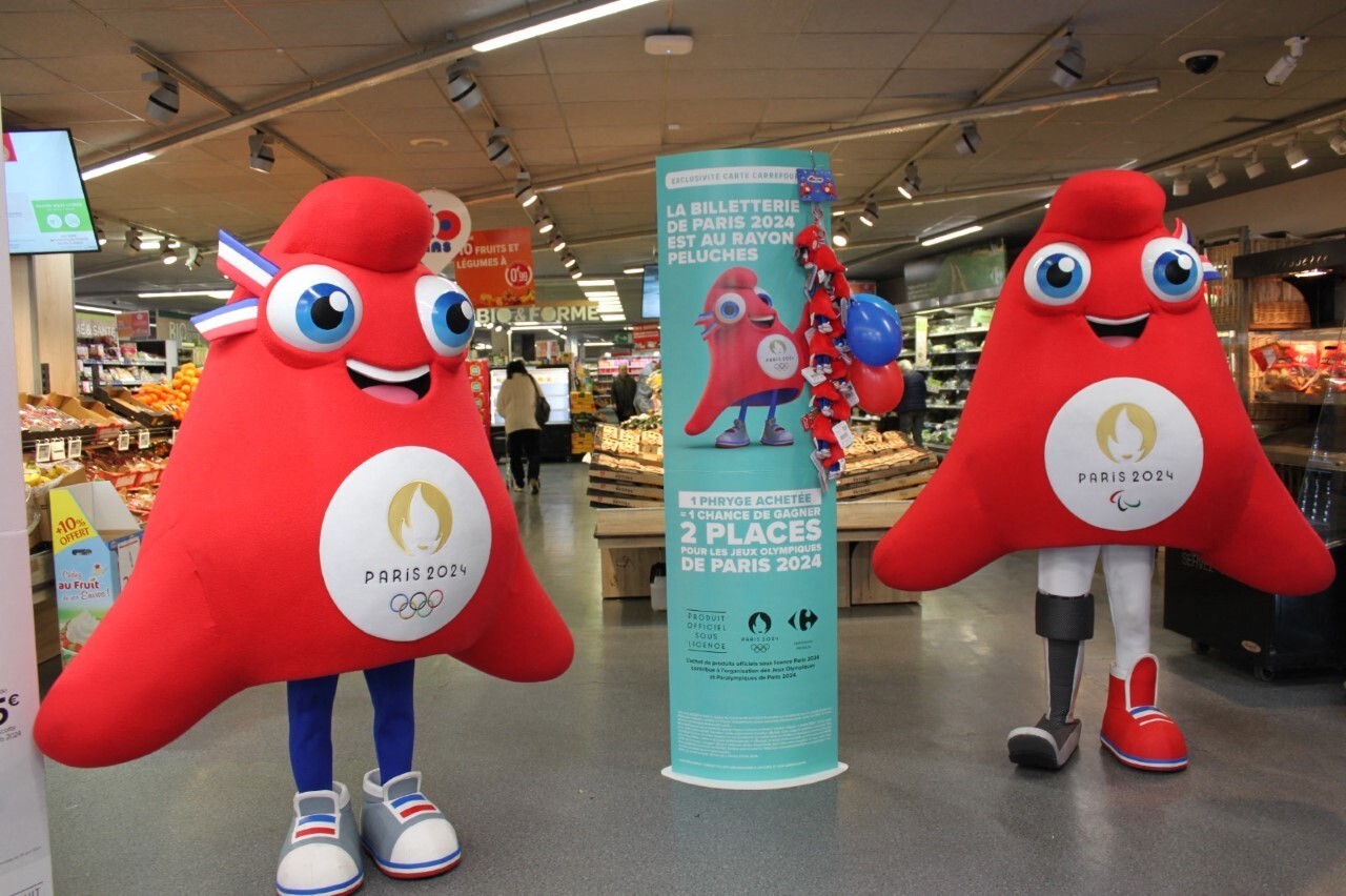 Mascotte Les Phryges Jeux Olympiques Paris 2024