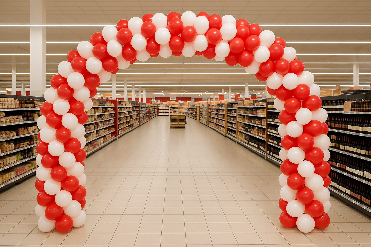 Arche de ballons evasion communication