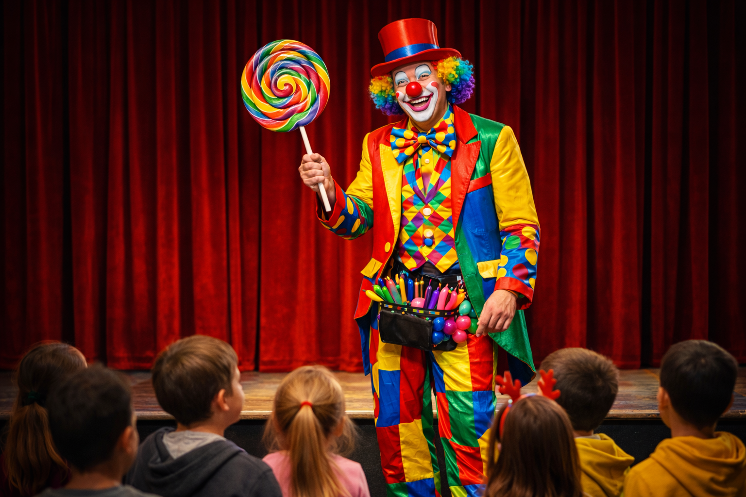 Clown spectacle magie sculpture ballons evasion communication