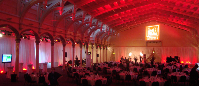 D&eacute;coration de salles pour &eacute;v&eacute;nement Evasion Communication