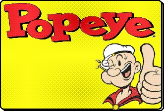 Popeye mascotte