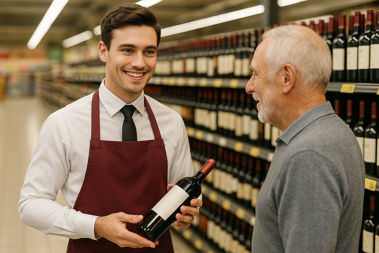 Sommelier foire aux vins