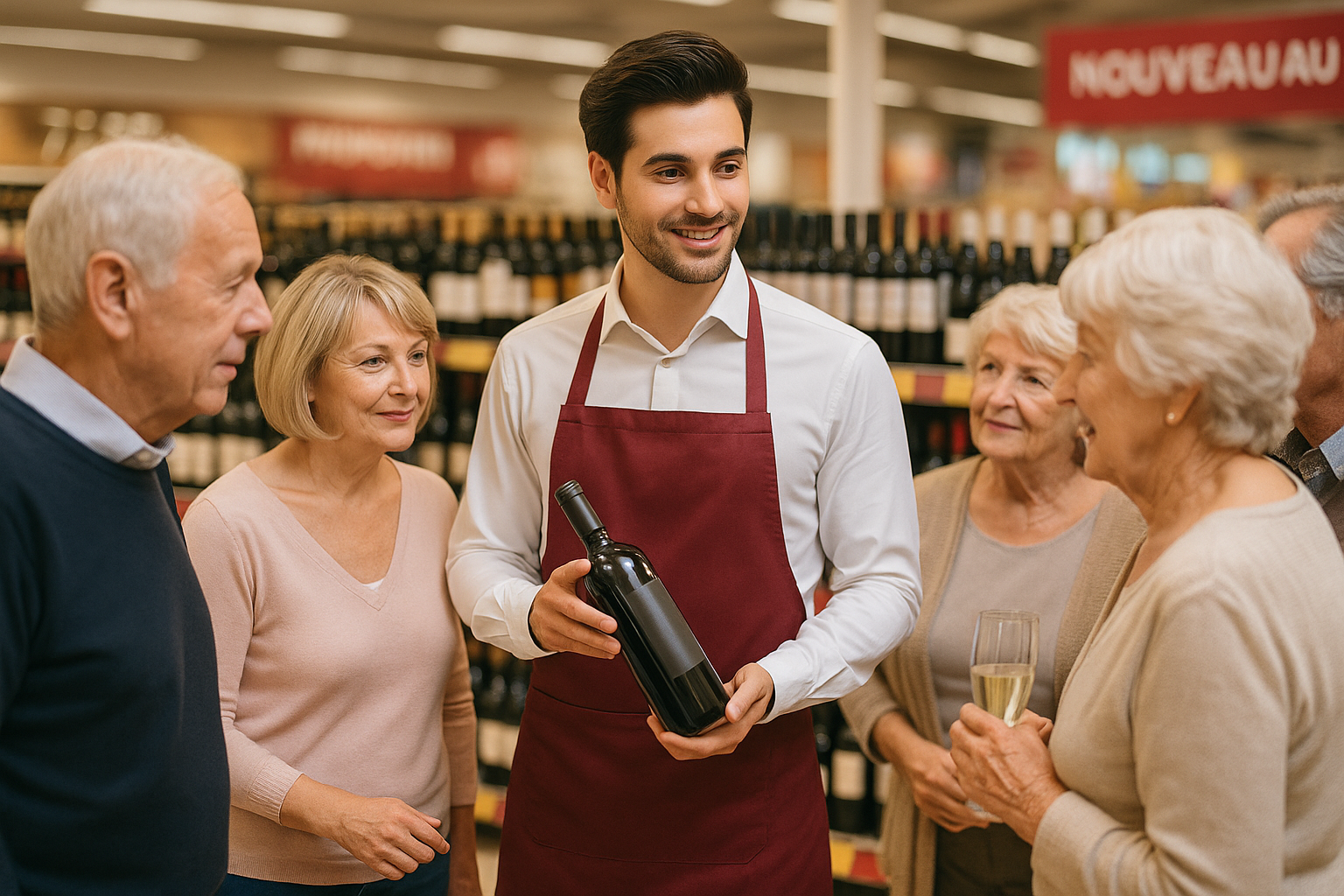 Sommelier foire aux vins